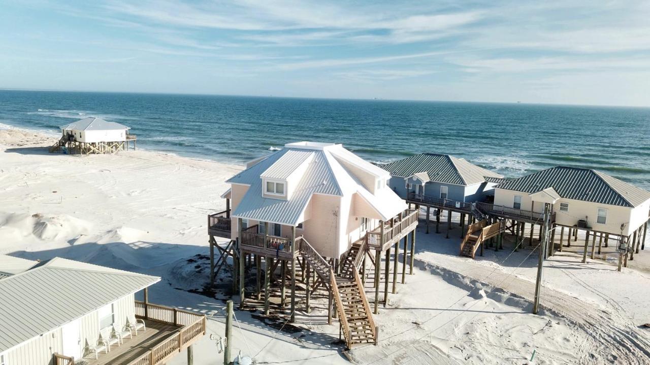 Kowabunga - You'Ll Love The Rooftop Deck And Private Heated Dipping Pool! Pet Friendly! Home Dauphin Island Eksteriør bilde